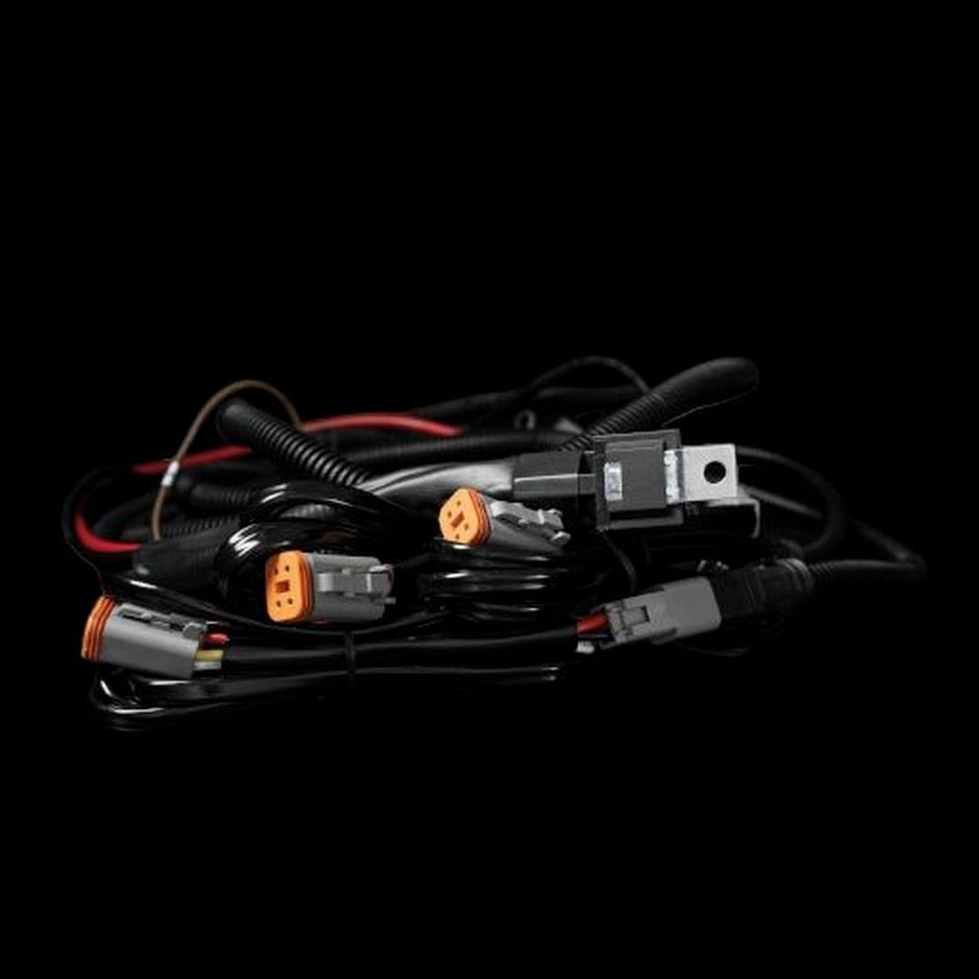 LED driving lights and light bar installed on a heavy-duty truck for nighttime and all-weather visibility.