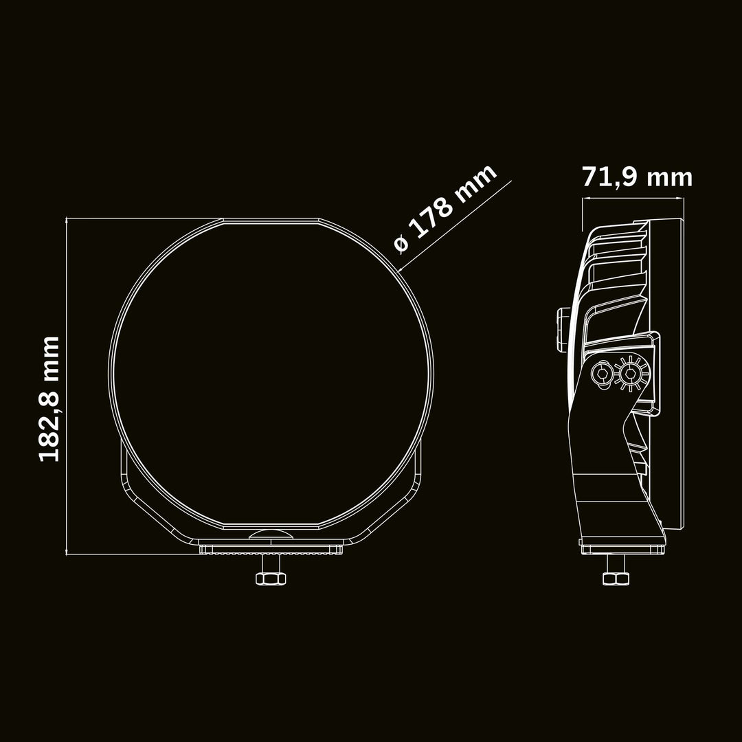 Skylord EXP Driving Light (7")