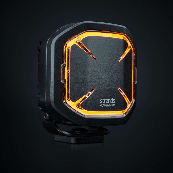 SIBERIA X LENS COVER BLACK 4″ (SINGLE)