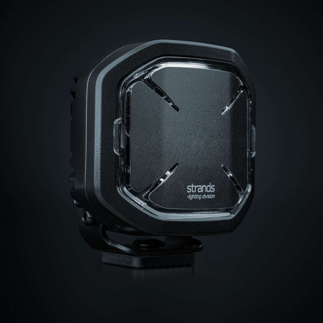 SIBERIA X LENS COVER BLACK 4″ (SINGLE)