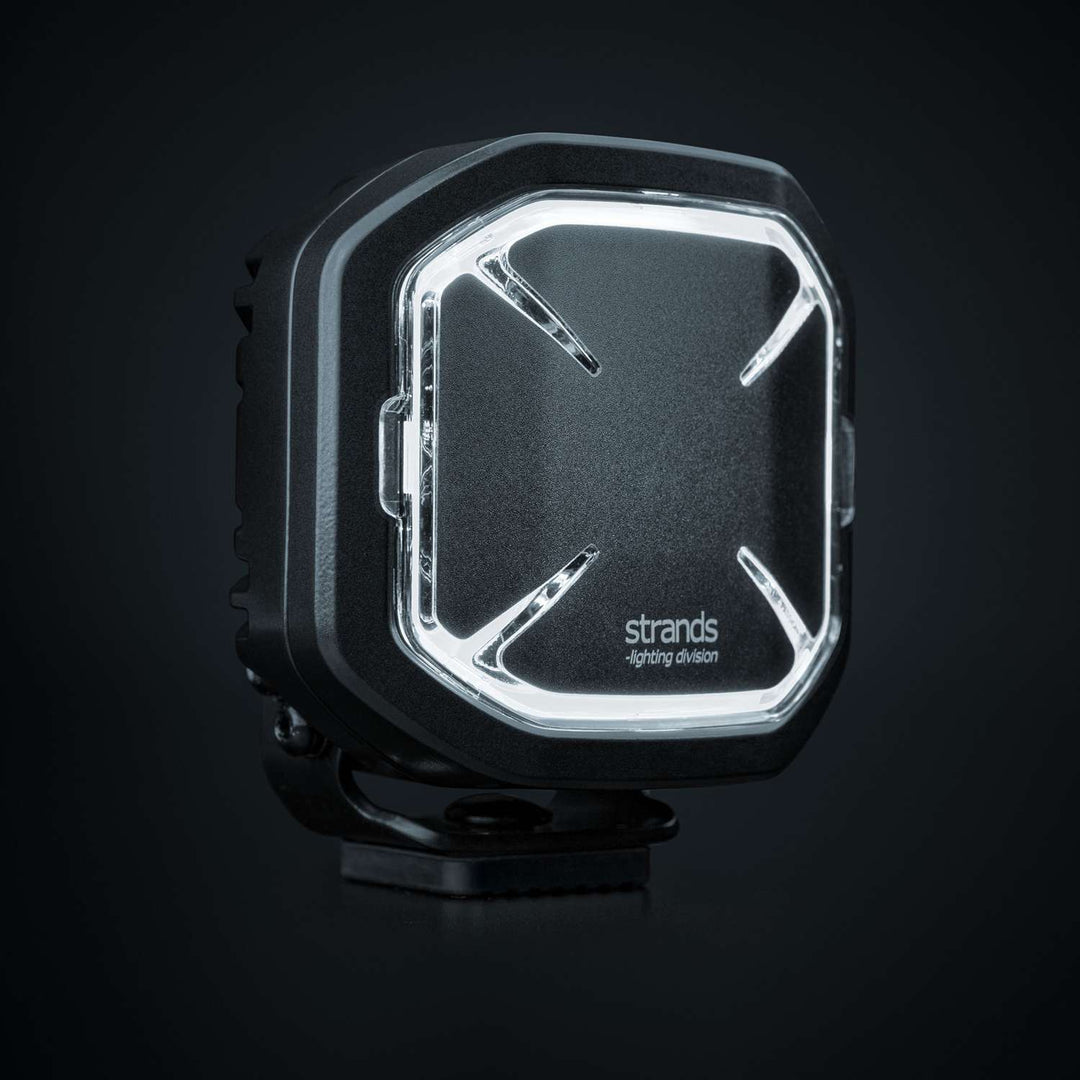 SIBERIA X LENS COVER BLACK 4″ (SINGLE)