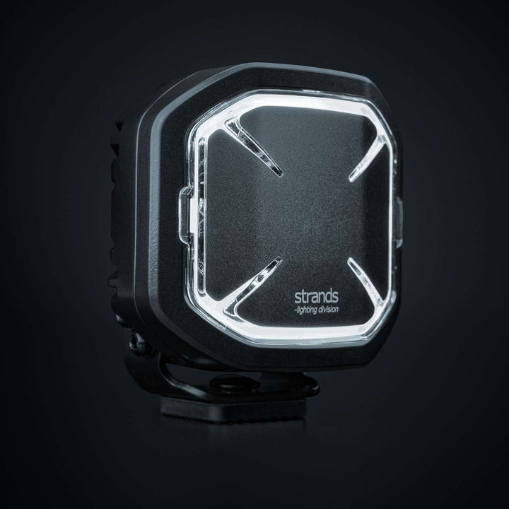 SIBERIA X LENS COVER BLACK 4″ (SINGLE)