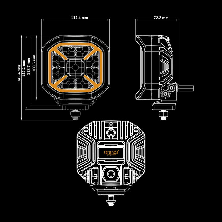 SIBERIA X (4″) Work Light